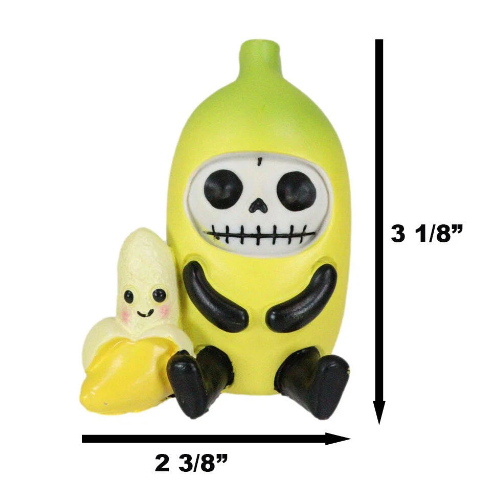 Furry Bones Na Na Banana Lover Surprise Skeleton Collectible Furrybones Figurine-6