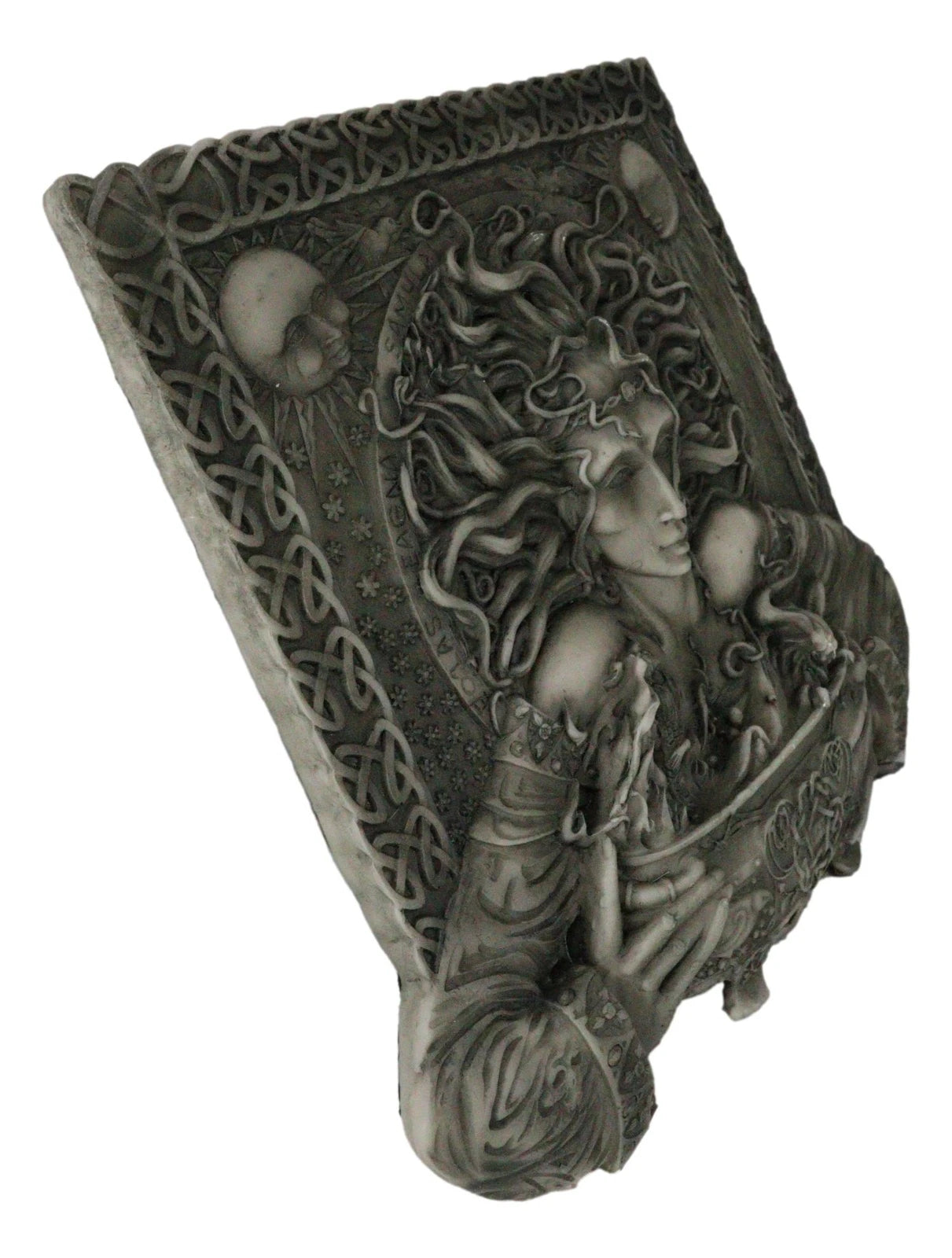 Celtic Goddess of Rebirth Cerridwen With Magical Potions Cauldron Wall Decor-10