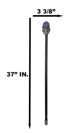 Dark Occult Pentagram Baphomet Sabbatic Goat of Mendes Swagger Stick Cane Staff-8