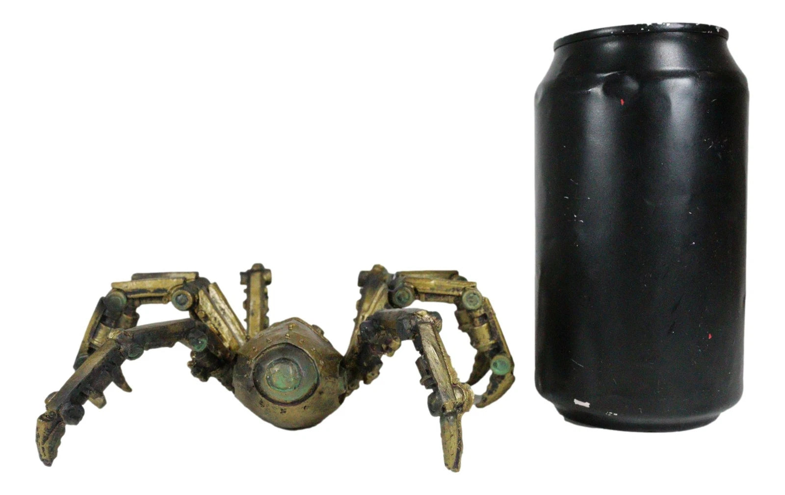 Steampunk Robotic Spider Statue Cyborg Gargantuan Arachnid Tarantula Figurine-8