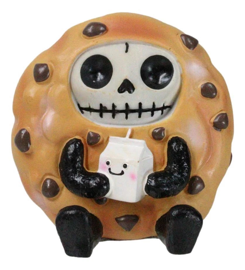 Furrybones Choco The Chocolate Chip Cookie Monster Skeleton Furry Bones Figurine-8
