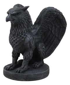 Estatua de gárgola, león, águila y grifo, decoración para el hogar, 17 cm de alto-10