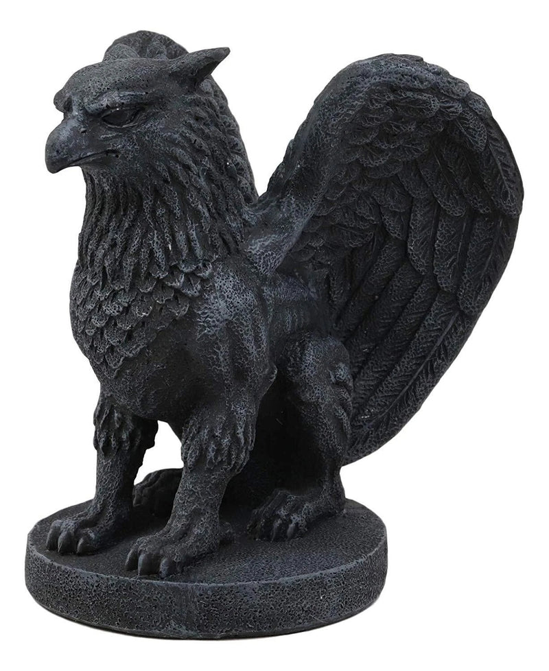 Estatua de gárgola, león, águila y grifo, decoración para el hogar, 17 cm de alto-10