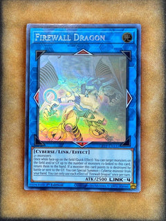 Yugioh Firewall Dragon GFTP-EN131 Ghost Rare Alt Art 1st Ed NM-1