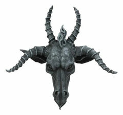 Eliphaz Levi Sabbatic Goat Baphomet Wall Plaque 8.5" Wide Collectible-6