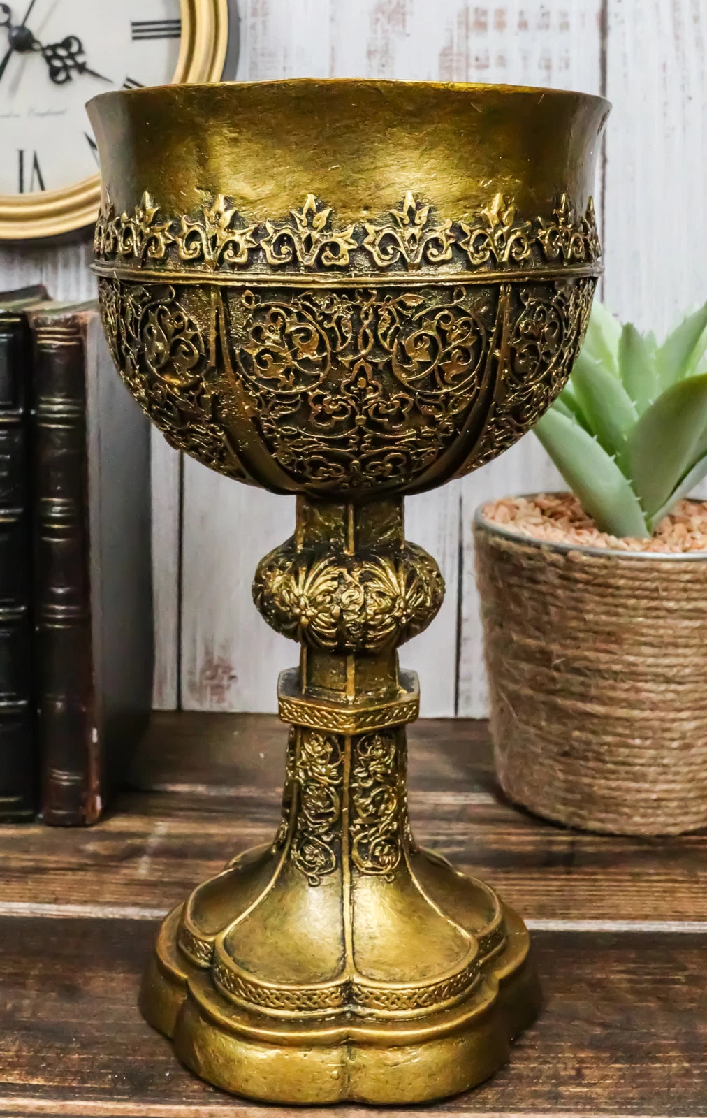 El Santo Grial de Merlín La Copa Dorada de la Vida Cáliz Copa Ceremonial Arturo