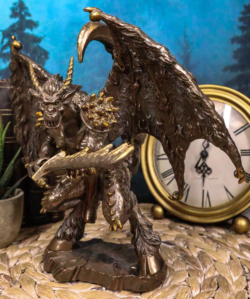 Primordial Khaos Goddess Chaos With Scorpion Tail And Flame Blade Figurine-1