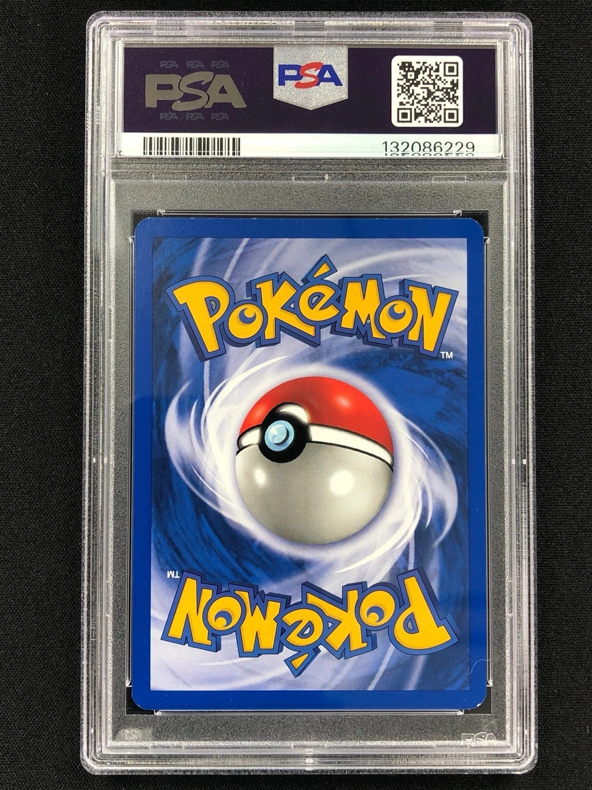 Pokemon 2001 Ampharos 1st Holo + Swirl! 1/64 Neo PSA 8-2