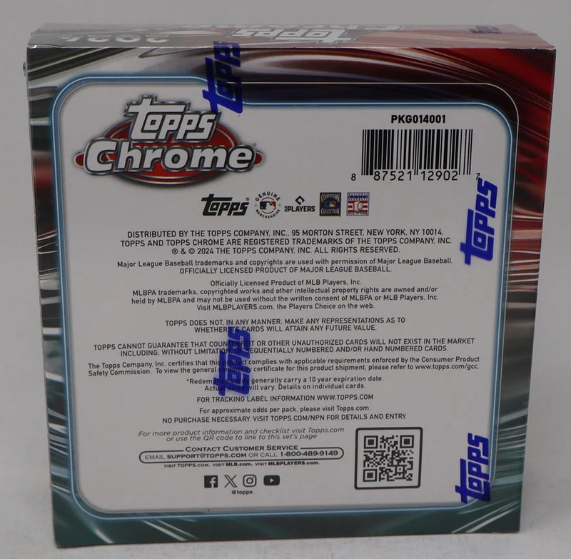 2024 Topps Chrome Baseball Mega Box (7/6)-2