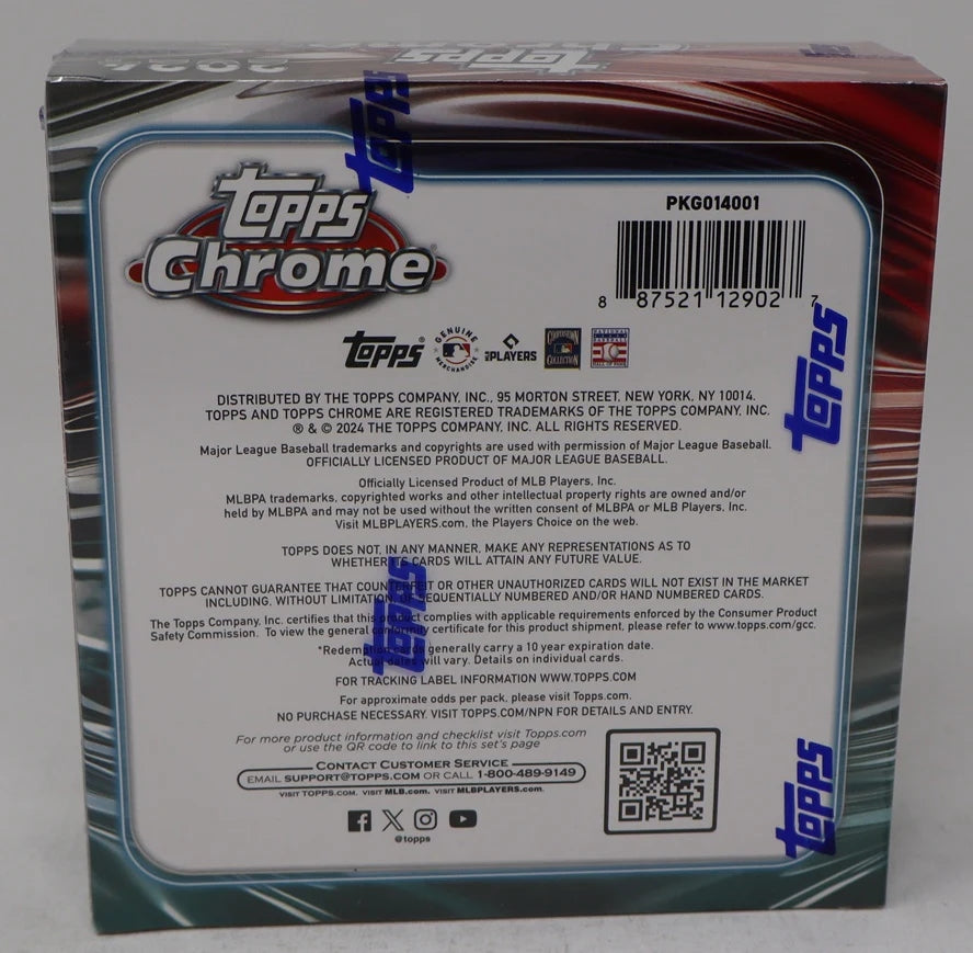 2024 Topps Chrome Baseball Mega Box (7/6)