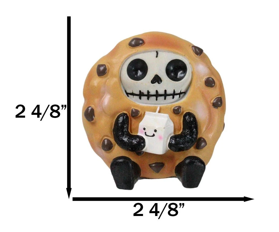 Furrybones Choco The Chocolate Chip Cookie Monster Skeleton Furry Bones Figurine-7