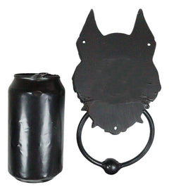 Full Moon Gothic Chained Wolf Gargoyle Door Knocker 8.25"Tall-7