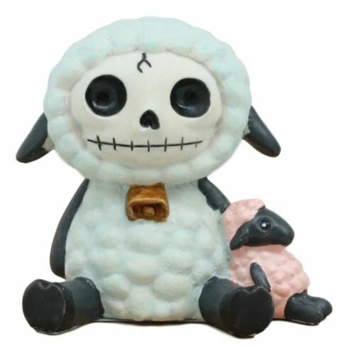 Furry Bones Woolee The Blue Sheep Skeleton Figurine Furrybones Collectible Decor-6