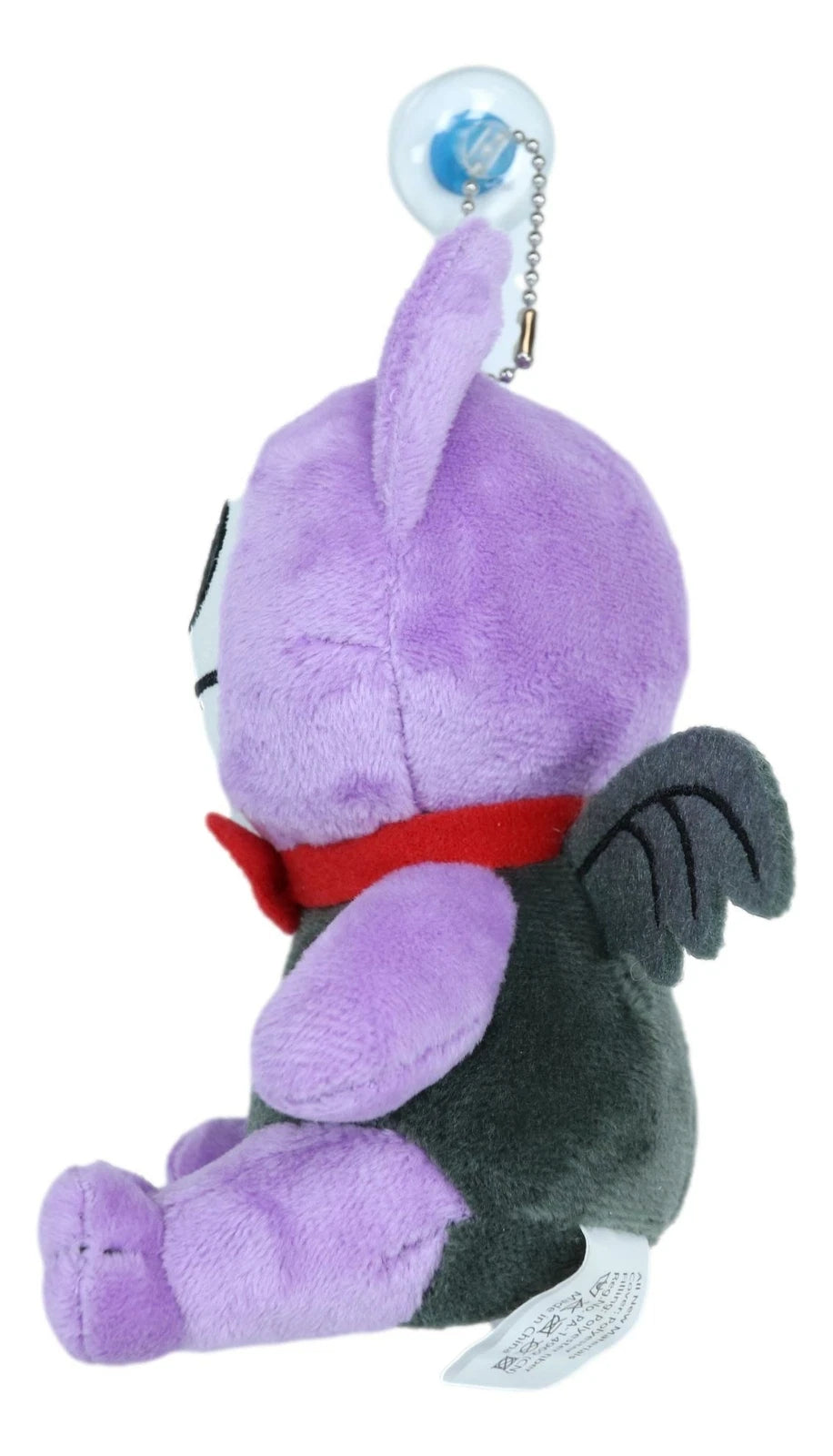 Furry Bones Purple Flappy The Bat W/ Red Tie Voodoo Skeleton Plush Toy-5