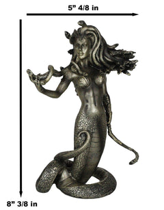 Greek Goddess The Temptation Of Medusa Statue Luring Gorgon's Gaze Figurine-8