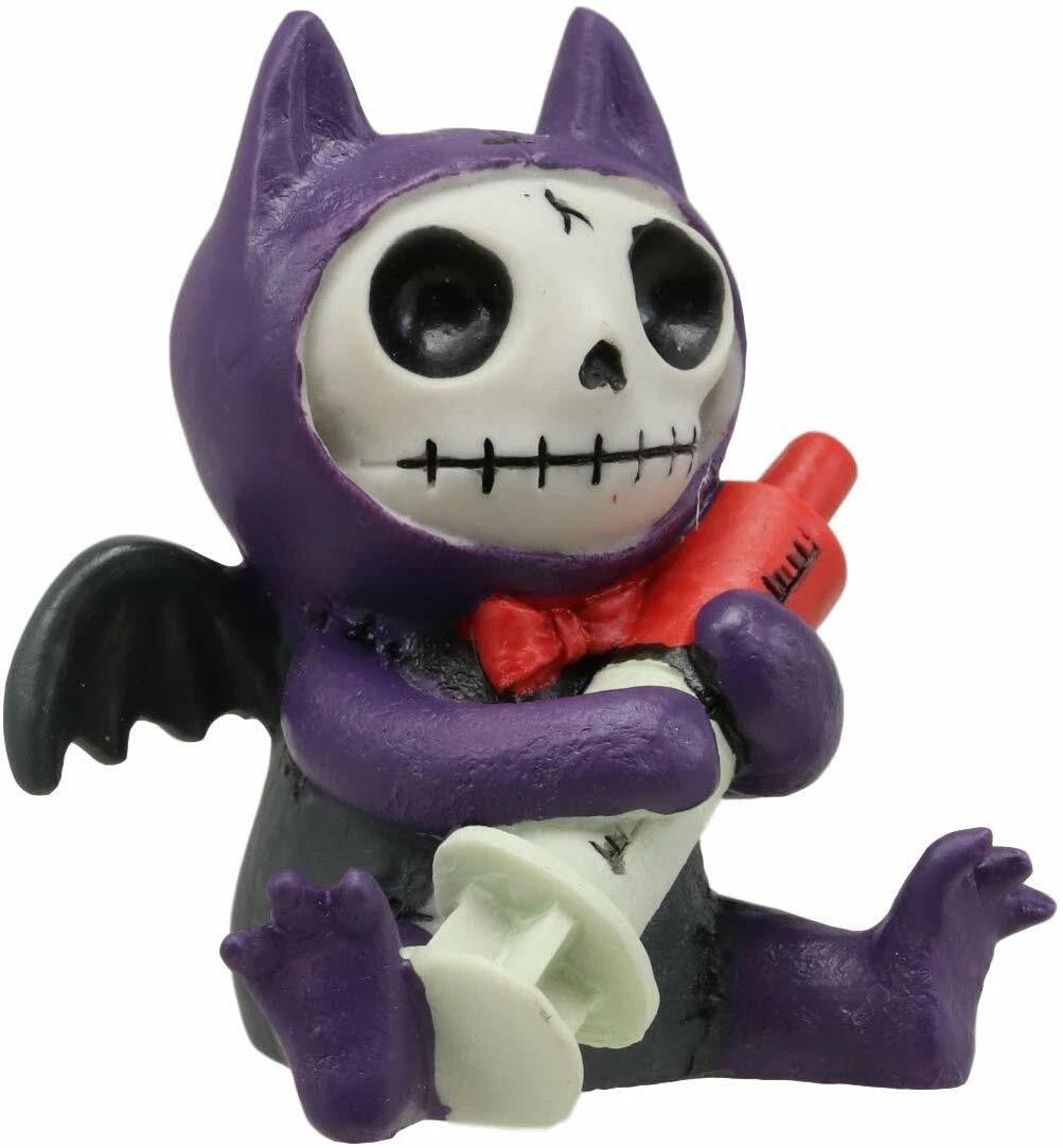 2.5" Tall Furrybones Flappy Vampire Bat Doctor Collectible Figurine-5