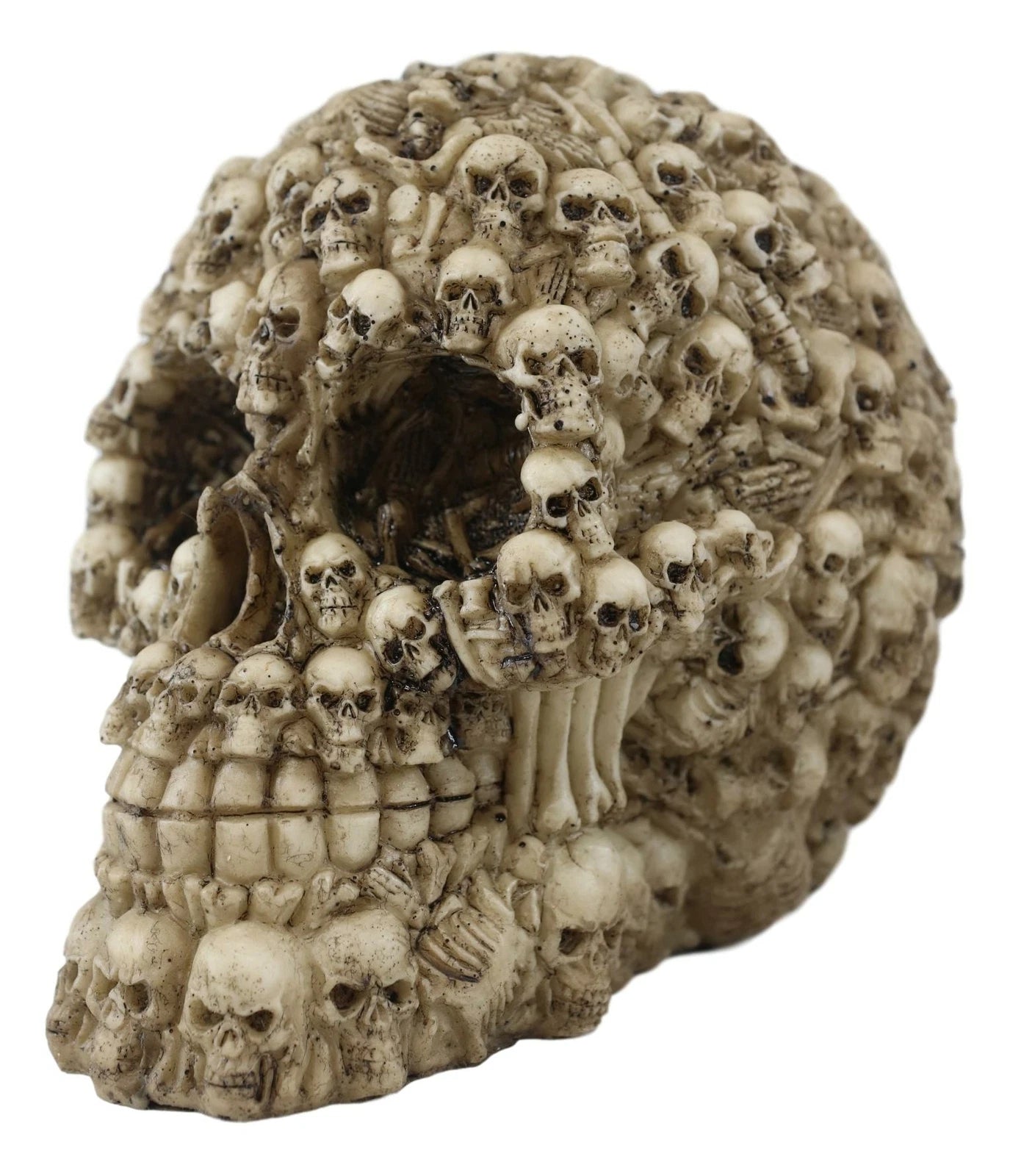 Ghost Whisper Lost Souls Skull Statue Figurine Sculpture 5.5" Long-4