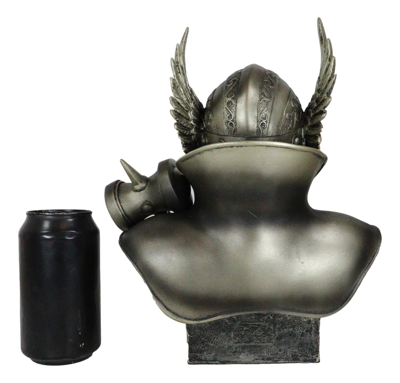 Large Thor Odinson Wielding Mjolnir Hammer Bust Statue 11" H Mythology-8
