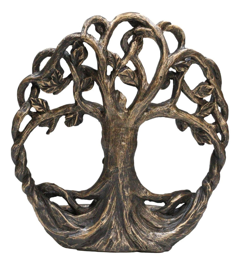 Ethereal Forest Celtic Greenman Ent Tree Of Life Backflow Incense Cone Burner-8