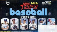 2020 Topps Heritage Baseball HUGE Factory Sealed HOBBY Box-AUTO/RELIC+BOX LOADER-1