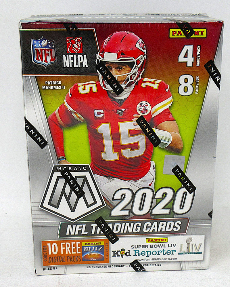 2020 Panni Mosaic Football Blaster Box (8/4)-1
