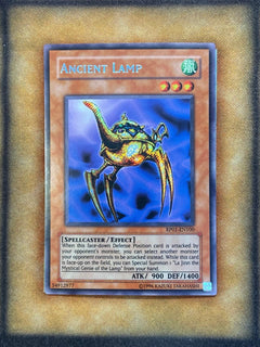 Yugioh Ancient Lamp RP01-EN100 Secret Rare Original Print LP-1