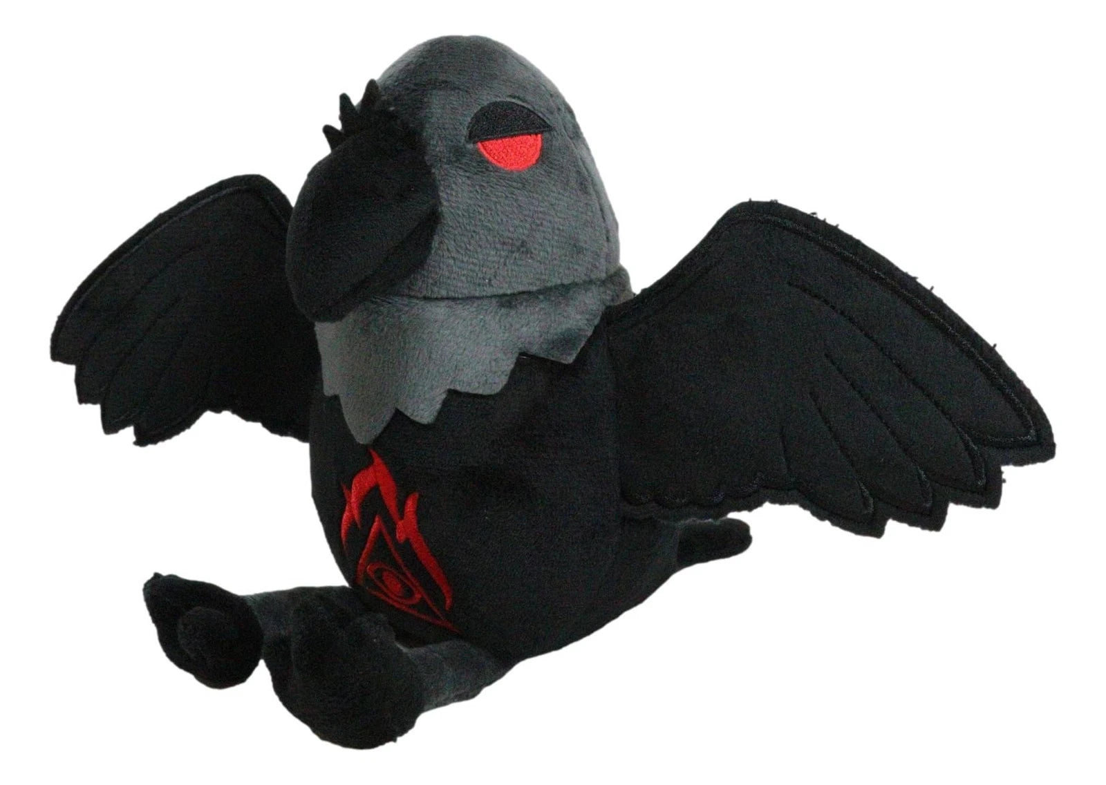 Mythical Fantasy Legend Gothic Quoth The Raven Nevermore Soft Plush Toy Doll-9