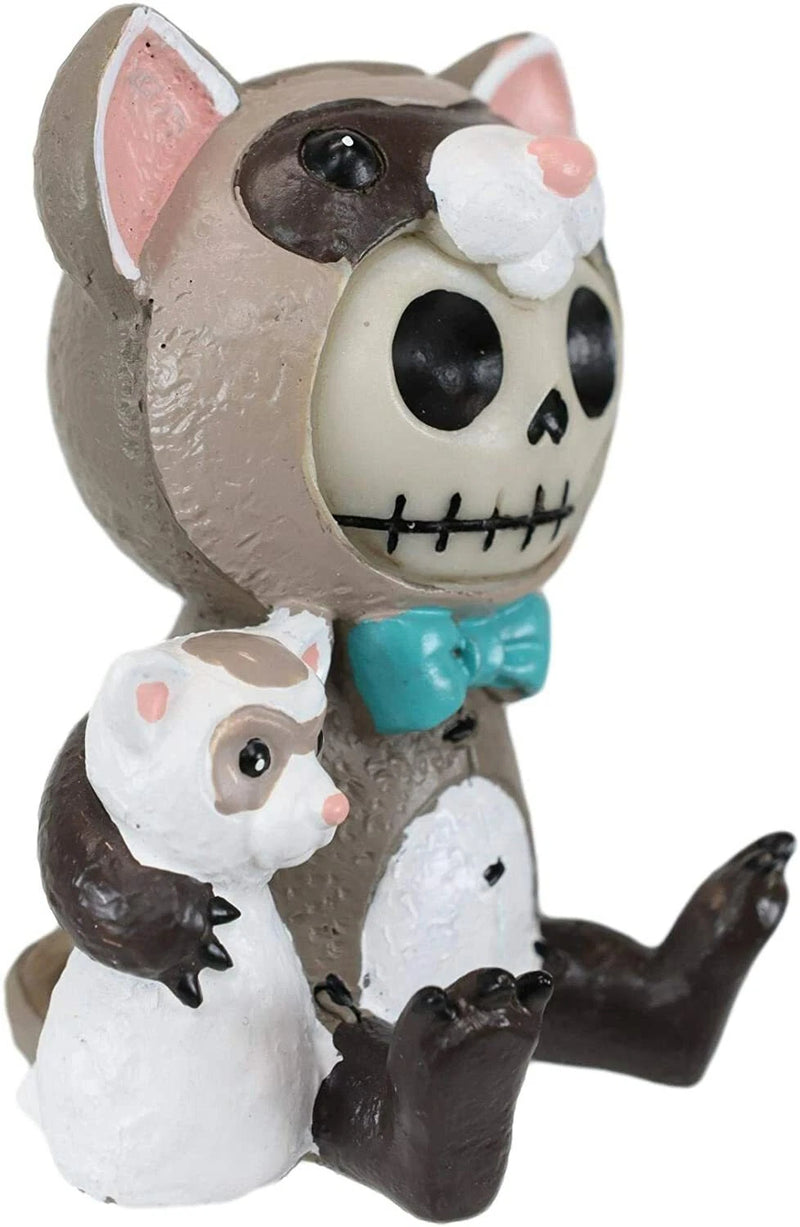 Furrybones Ferris Figurine in Ferret Costume 3 Inch Tall Collectible-5