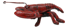 Pack Of 4 Cast Iron Nautical Cajun Creole Mini Baby Lobster Decorative Figurines-10