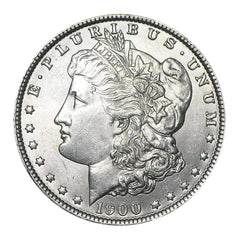 1900 O Morgan Silver Dollar $1 Brilliant Uncirculated BU 90% Silver-2