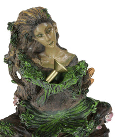 Tree Woman Gaia Dryad Ent Native Earth Goddess Backflow Incense Cone Burner-8