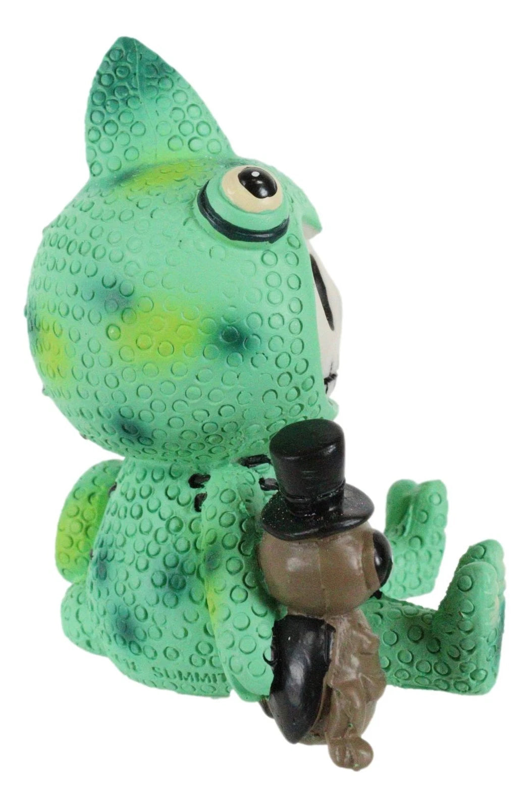 Furrybones Camo The Chameleon With Cricket Figurine 3"H Skeleton Furry Bones-9