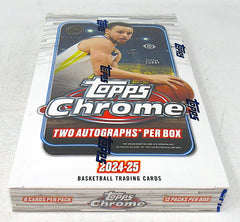 2024/25 Topps Chrome Basketball Box (Hobby) (12/8)-2