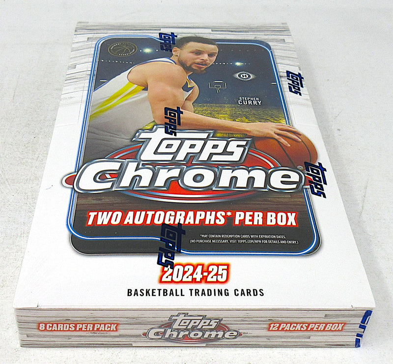 2024/25 Topps Chrome Basketball Box (Hobby) (12/8)-2