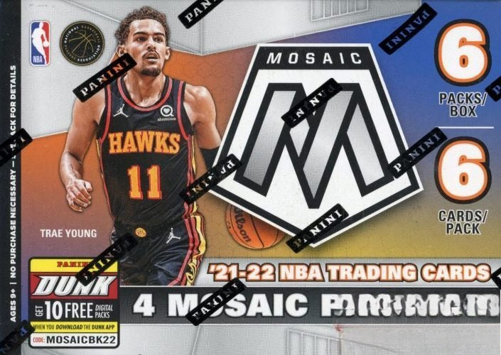 2021/22 Panini Mosaic Basketball EXCLUSIVE Sealed Blaster Box-MOSAIC PRIZMS!-1