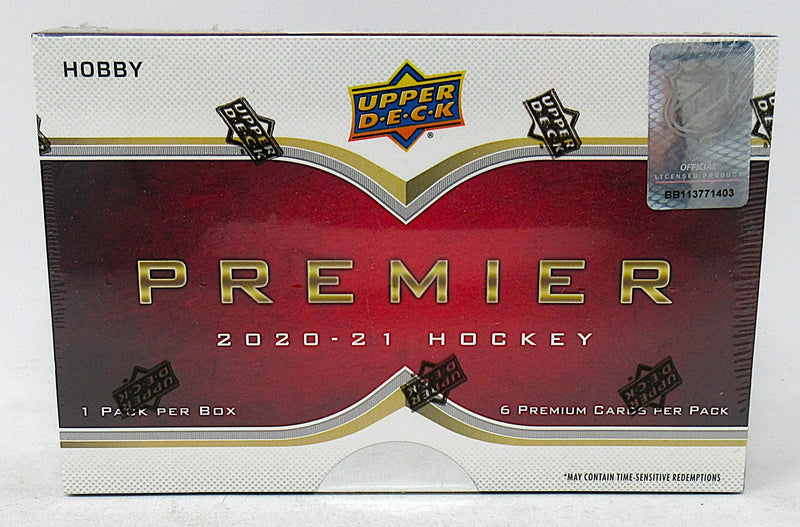 2020/21 Upper Deck Premier Hockey Box (Hobby) (1/6)-1