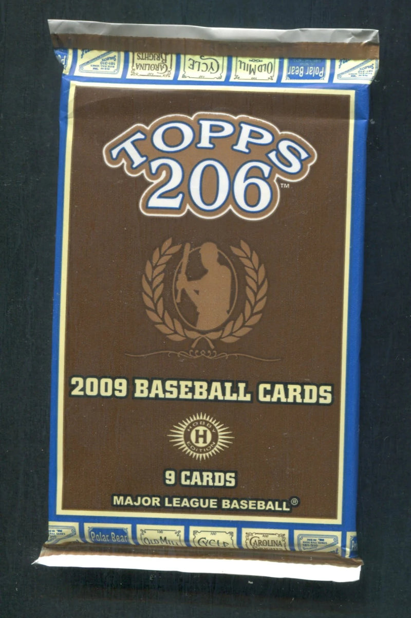 2009 Topps 206 Baseball Unopened Pack (Hobby) (9)-1