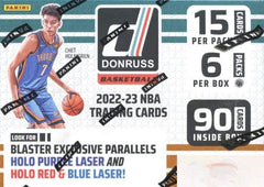 2022/23 Panini Donruss Basketball EXCLUSIVE HUGE Sealed Blaster Box-90 Cards-1