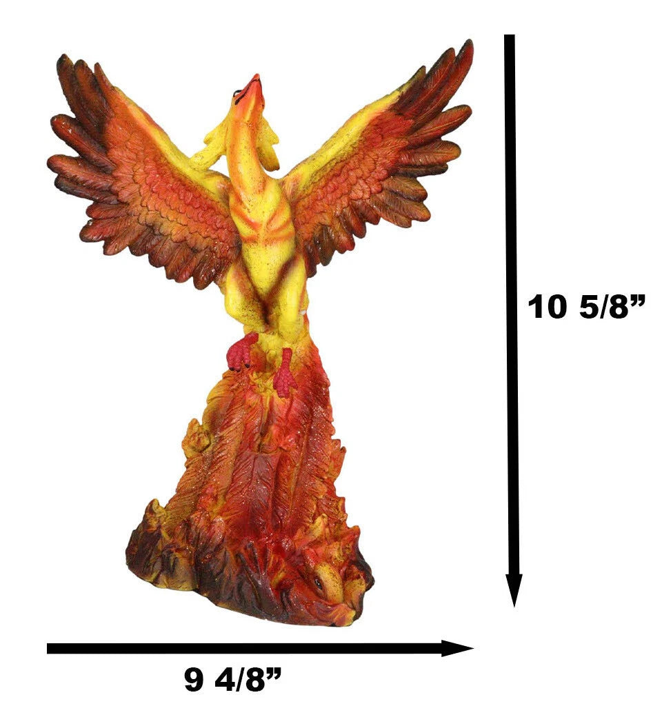 Fawkes Resurrection The Phoenix Fire Bird Statue Symbol of Transformation-6