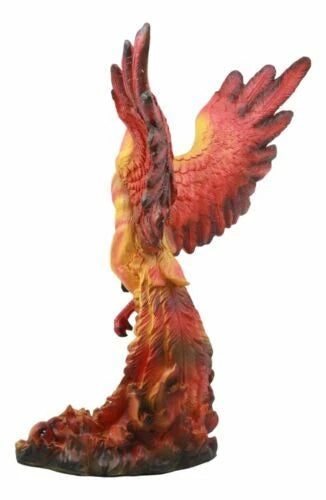Fawkes Resurrection The Phoenix Fire Bird Statue Symbol of Transformation-7