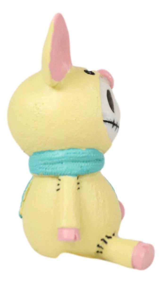 Furrybones Porky Winter Pig Bacon Pink Piggy Skeleton Figurine Furry Bones-6