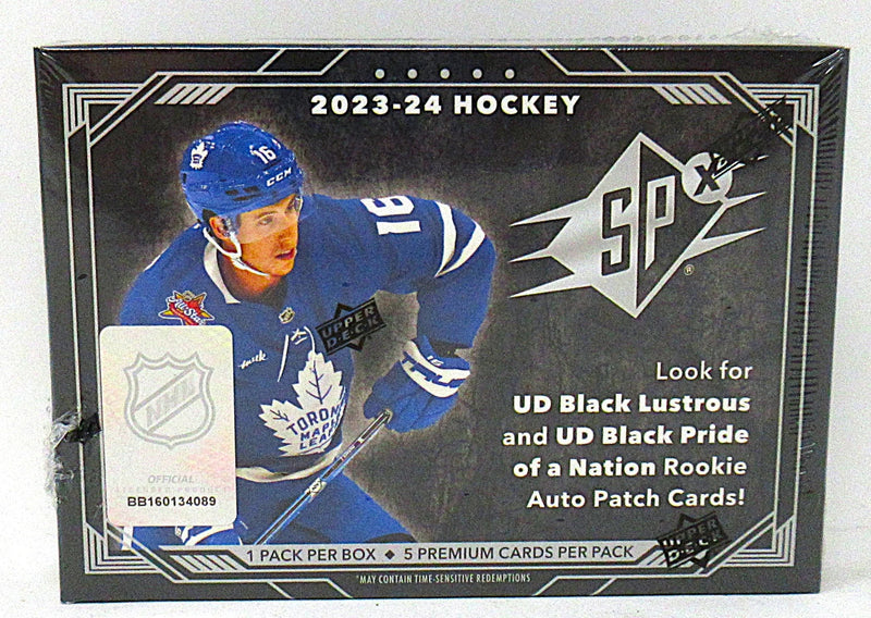2023/24 Upper Deck SPx Hockey Box (Hobby) (1/5)-1
