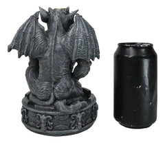 Gothic Servant Chimera Gargoyle Ceremonial Bowl Backflow Incense Burner Figurine-8