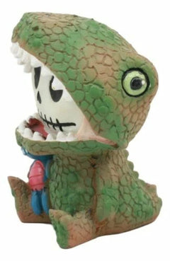 Tyrannosaurus Rex Dinosaur Furrybones Figurine 3"Tall Furry Bones T-Rex Skeleton-9