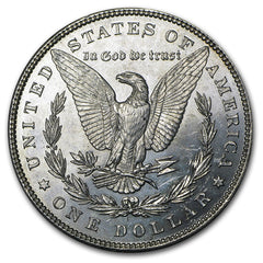 1899 P Morgan Silver Dollar $1 Brilliant Uncirculated BU 90% Silver-2