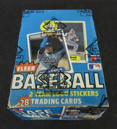 1982 Fleer Baseball Unopened Cello Box (BBCE)-1