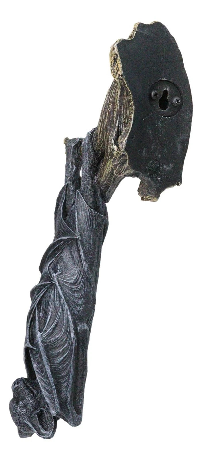 Nocturnal Sleeping Bat Wrapped In Wings On Tree Branch Wall Decor Figurine-8