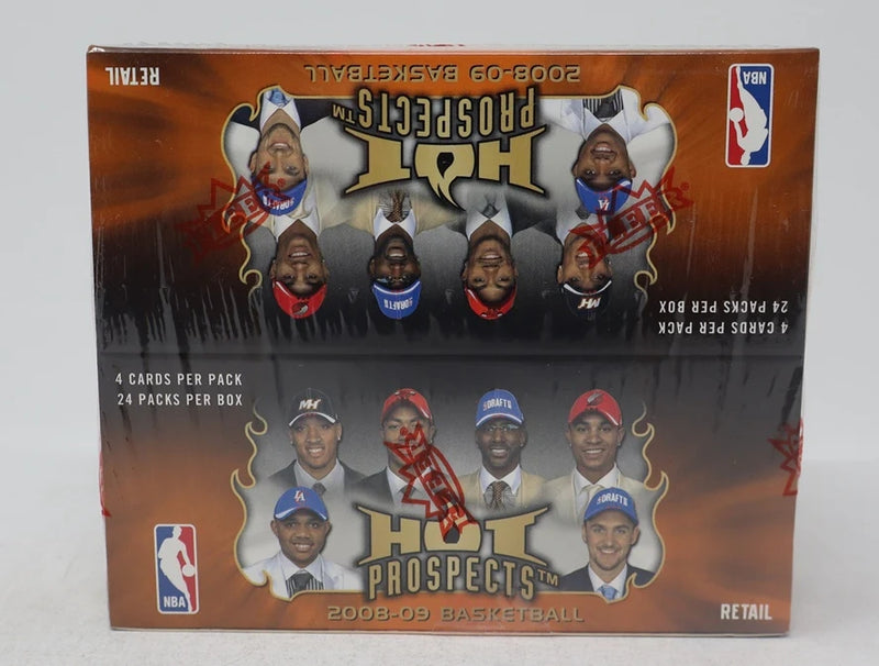 2008/09 Fleer Hot Prospects Basketball Box (Retail) (24/4)-1