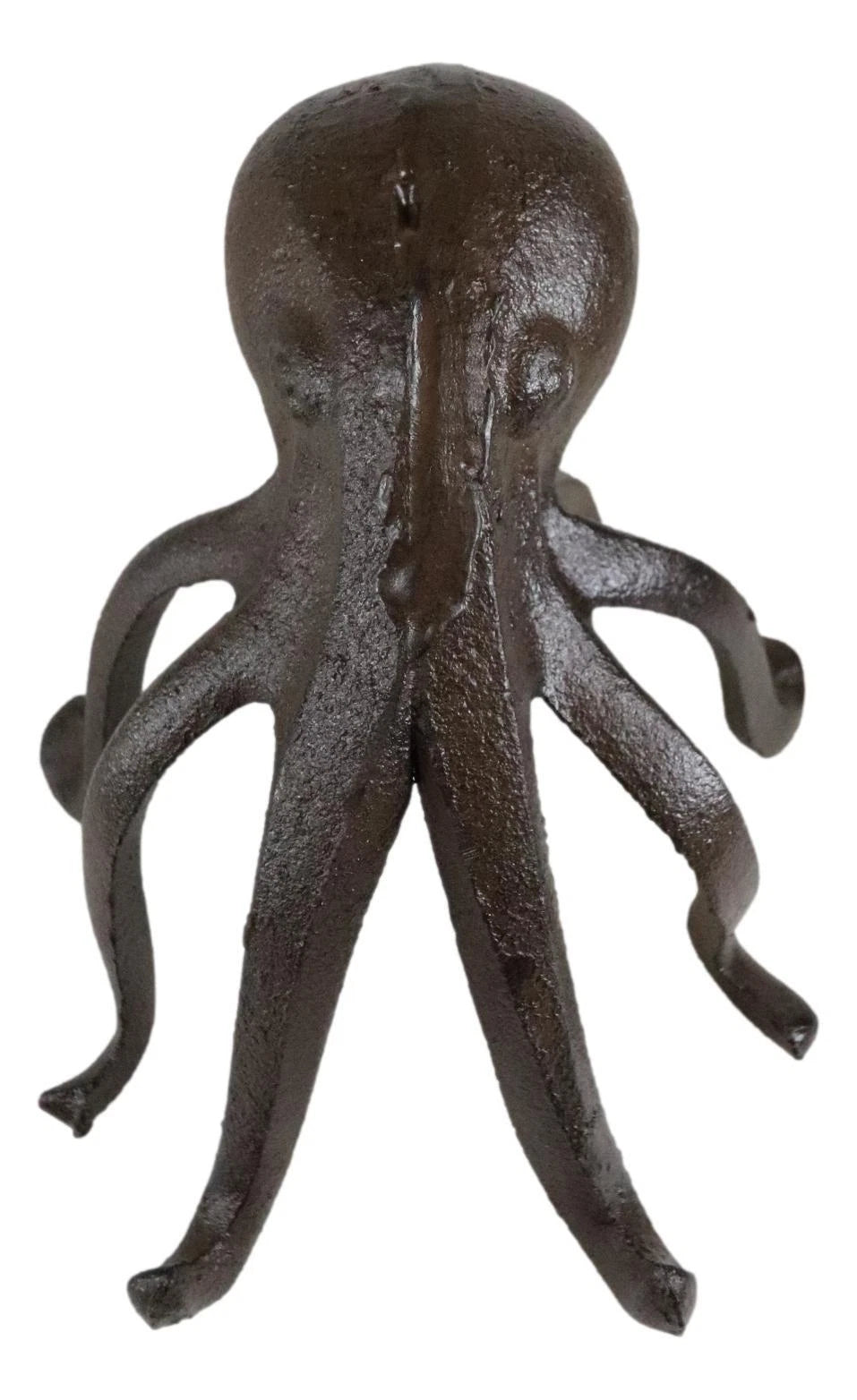 Cast Iron Nautical Giant Sea Octopus Standing Decorative Paperweight Figurine-9