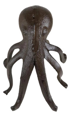 Cast Iron Nautical Giant Sea Octopus Standing Decorative Paperweight Figurine-9